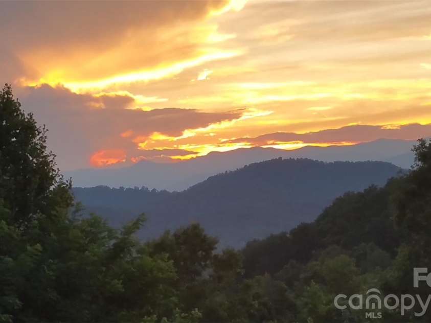 2262 Grandview Peaks Drive, Nebo, NC 28761.  MLS# CAR4355618, YatesRealty ID 3710. Sunset views