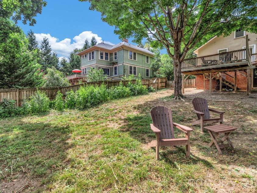 22 Fenner Avenue, Asheville, NC 28804.  MLS# CAR4403317, YatesRealty ID 37100. Large yard