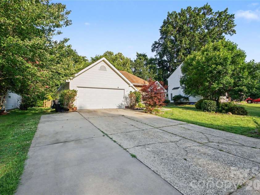 3786 Sedgewick Street, Concord, NC 28027.  MLS# CAR4397851, YatesRealty ID 37104. Front  exterior view/garage side