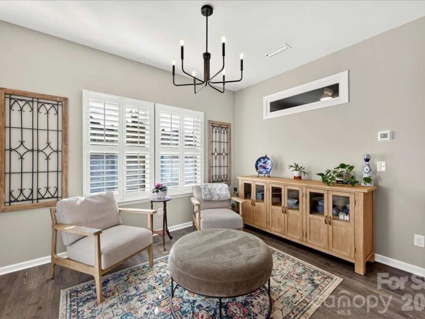 7585 Hartsfield Drive, Lancaster, SC 29720.  MLS# CAR4398685, YatesRealty ID 37108. Dinning Room / Sitting Area