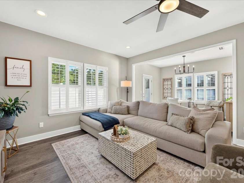 7585 Hartsfield Drive, Lancaster, SC 29720.  MLS# CAR4398685, YatesRealty ID 37108. Living Room