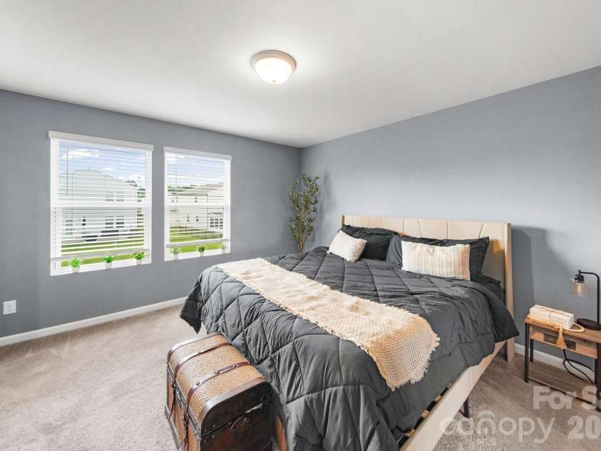3082 Bell Spur Avenue, Concord, NC 28027.  MLS# CAR4392776, YatesRealty ID 37112. Primary Bedroom with gracious space.