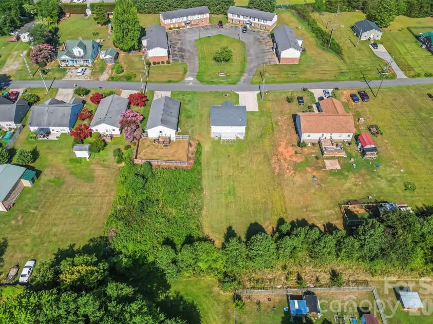 112 Elm Street, Morganton, NC 28655.  MLS# CAR4400689, YatesRealty ID 37117. Ariel View