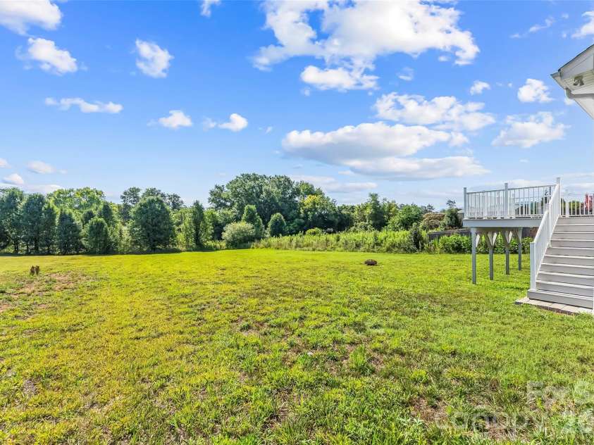 112 Elm Street, Morganton, NC 28655.  MLS# CAR4400689, YatesRealty ID 37117. Backyard