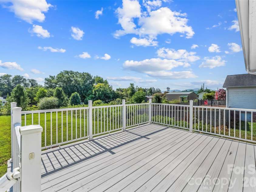 112 Elm Street, Morganton, NC 28655.  MLS# CAR4400689, YatesRealty ID 37117. Deck