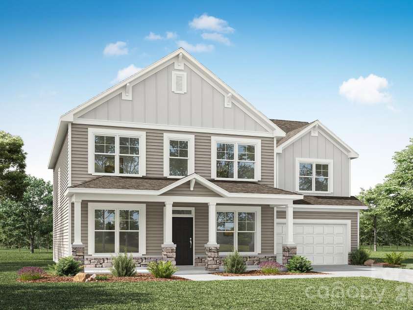 7010 Brandon Place, Charlotte, NC 28227.  MLS# CAR4402799, YatesRealty ID 37121. Homesite 48 features a Colfax B floorplan
