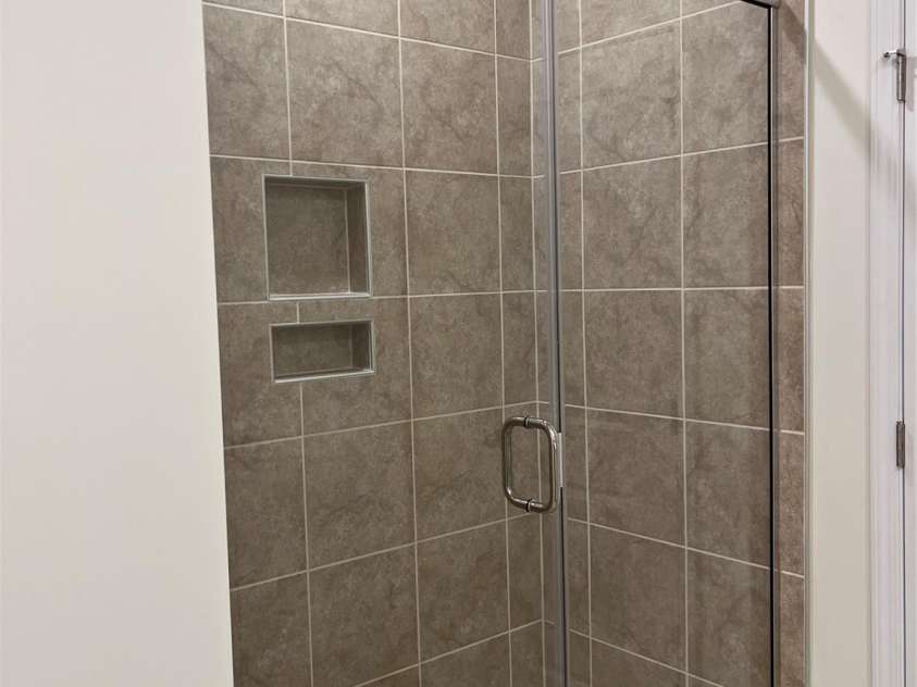 1044 Bull Dog Lane, Wingate, NC 28174.  MLS# CAR4192552, YatesRealty ID 3713. Stand up shower