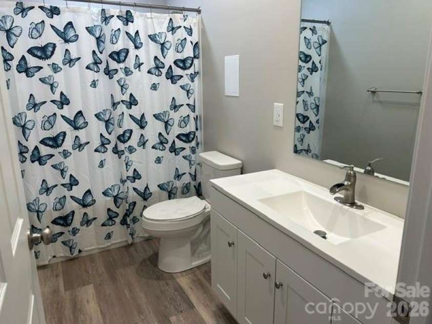 122 John Warren Drive, Forest City, NC 28043.  MLS# CAR4403495, YatesRealty ID 37138. Hall bath