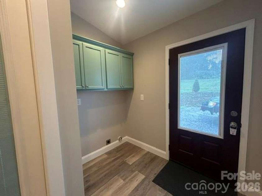 122 John Warren Drive, Forest City, NC 28043.  MLS# CAR4403495, YatesRealty ID 37138. Laundry area