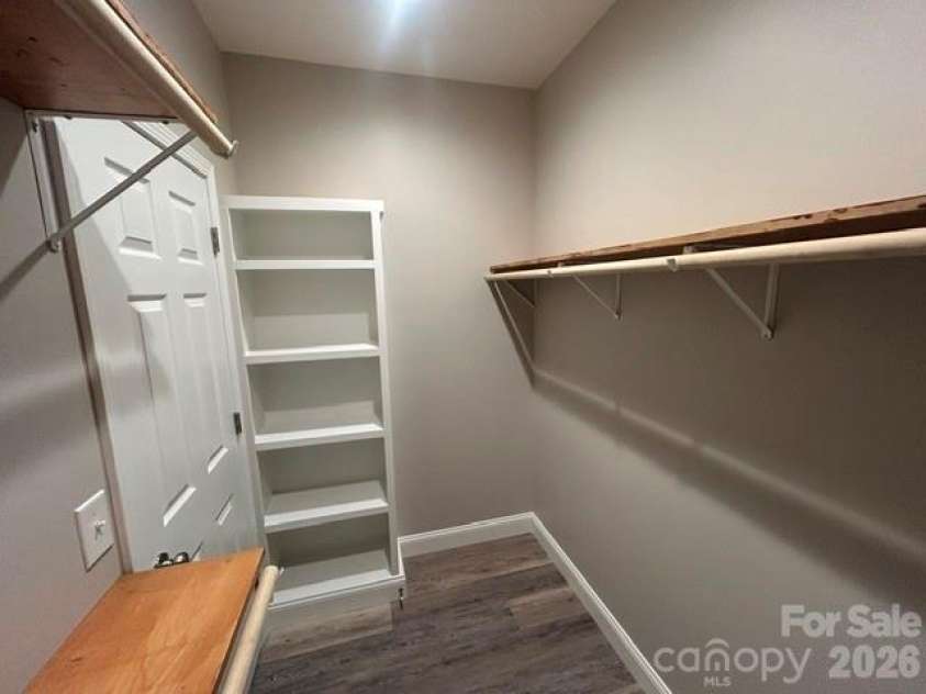 122 John Warren Drive, Forest City, NC 28043.  MLS# CAR4403495, YatesRealty ID 37138. Walk-in closet