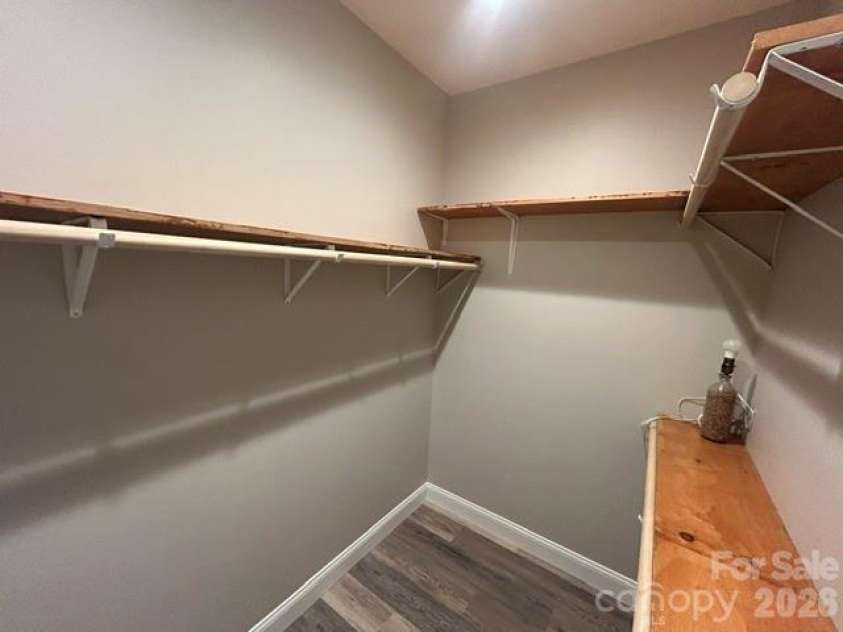 122 John Warren Drive, Forest City, NC 28043.  MLS# CAR4403495, YatesRealty ID 37138. Walk-in closet