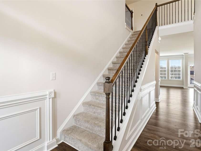 3025 Burnello Court, Iron Station, NC 28080.  MLS# CAR4356775, YatesRealty ID 3714. Entryway