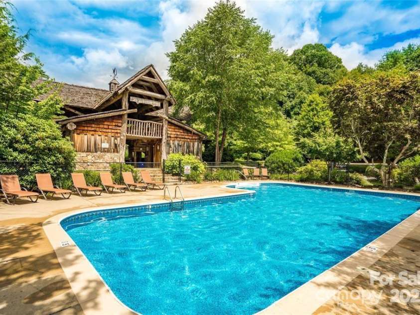 563 Bee Tree Lane, Mars Hill, NC 28754.  MLS# CAR4317356, YatesRealty ID 3714. Wolf Laurel Community Pool