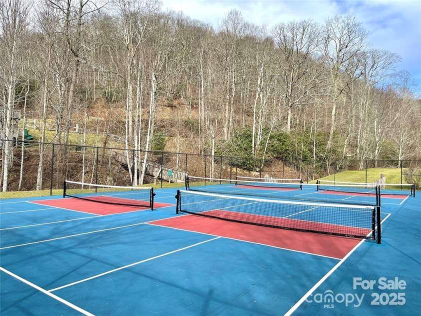 563 Bee Tree Lane, Mars Hill, NC 28754.  MLS# CAR4317356, YatesRealty ID 3714. Wolf Laurel Community Tennis Courts