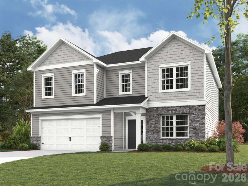 111 Tonbridge Way, Mooresville, NC 28115.  MLS# CAR4403640, YatesRealty ID 37142. Elevation rendering only