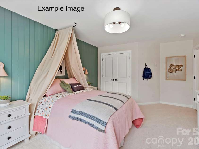 111 Tonbridge Way, Mooresville, NC 28115.  MLS# CAR4403640, YatesRealty ID 37142. Example Photo - Bedroom 3