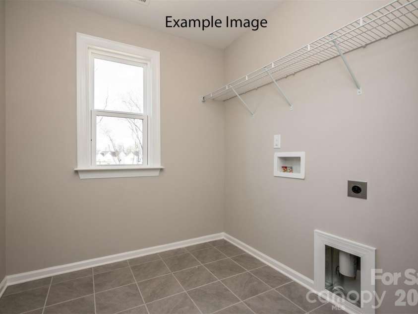 111 Tonbridge Way, Mooresville, NC 28115.  MLS# CAR4403640, YatesRealty ID 37142. Example Photo - Laundry