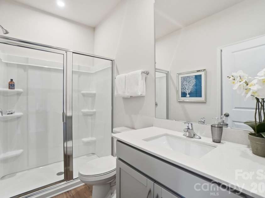 1421 Honey Trail Street, Monroe, NC 28112.  MLS# CAR4338488, YatesRealty ID 3715. Full guest bath down