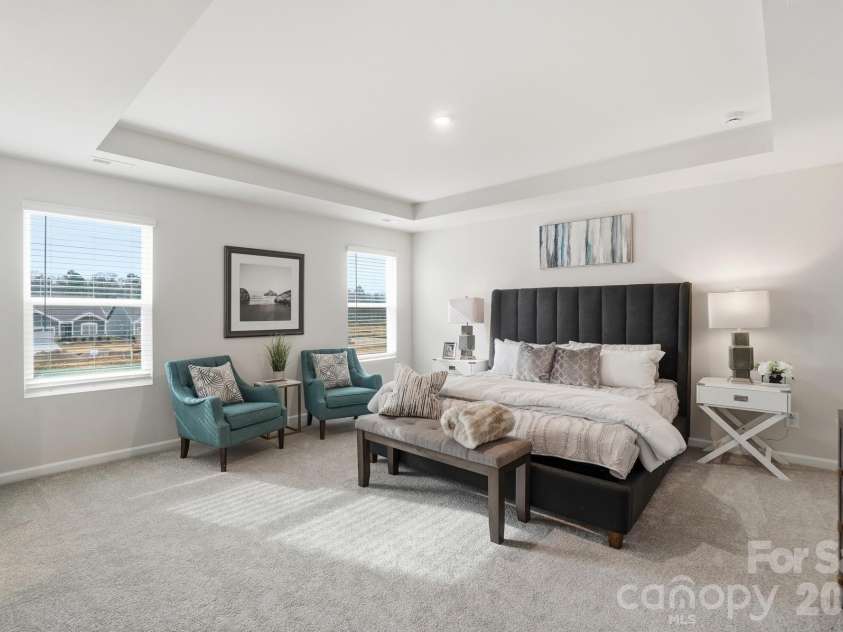 1421 Honey Trail Street, Monroe, NC 28112.  MLS# CAR4338488, YatesRealty ID 3715. Primary bedroom