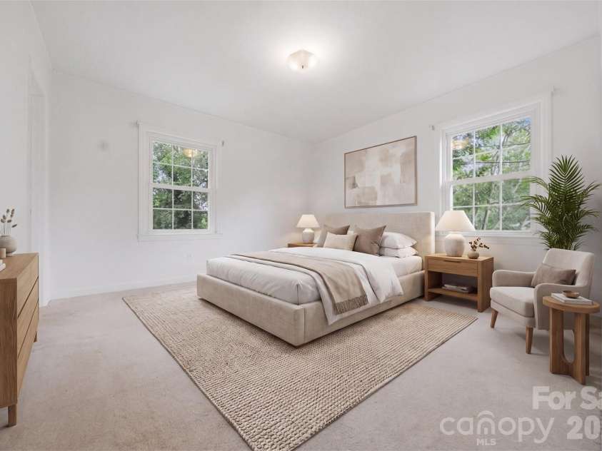 907 Vista Place, Lenoir, NC 28645.  MLS# CAR4403541, YatesRealty ID 37151. Primary bedroom virtual