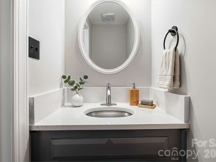 3475 Pikeview Road, Fort Mill, SC 29715.  MLS# CAR4322314, YatesRealty ID 3716. Main Level Half Bath