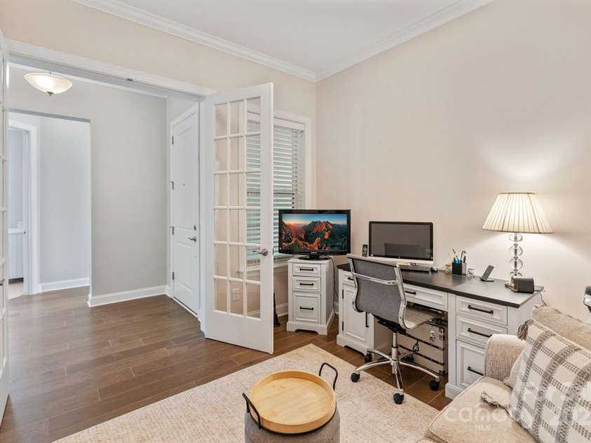 7127 Hanging Rock Court, Denver, NC 28037.  MLS# CAR4232308, YatesRealty ID 3716. Home Office / Den w/ French Doors