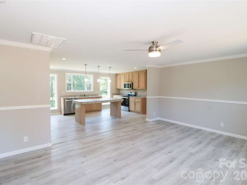 3093 Peaceful Meadows Drive, Morganton, NC 28655.  MLS# CAR4404361, YatesRealty ID 37162. Living Room
