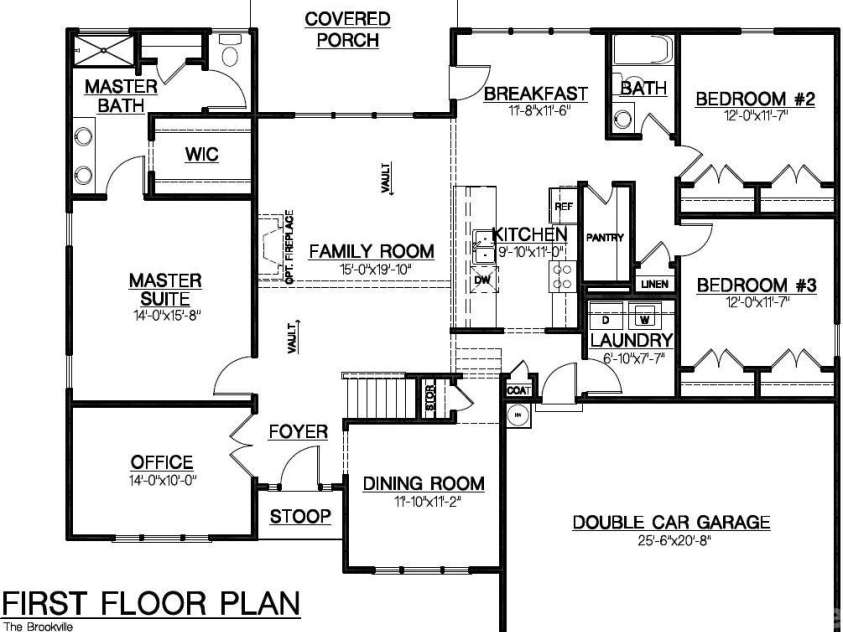 135 Carters Farm Drive, Statesville, NC 28625.  MLS# CAR4241463, YatesRealty ID 3717. Main Level of Floor Plan
