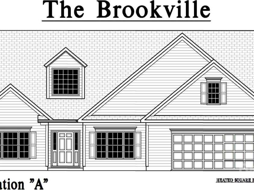 135 Carters Farm Drive, Statesville, NC 28625.  MLS# CAR4241463, YatesRealty ID 3717. Note, garage must be side-load for this lot, and garage door will be 1 large instead of 2 small