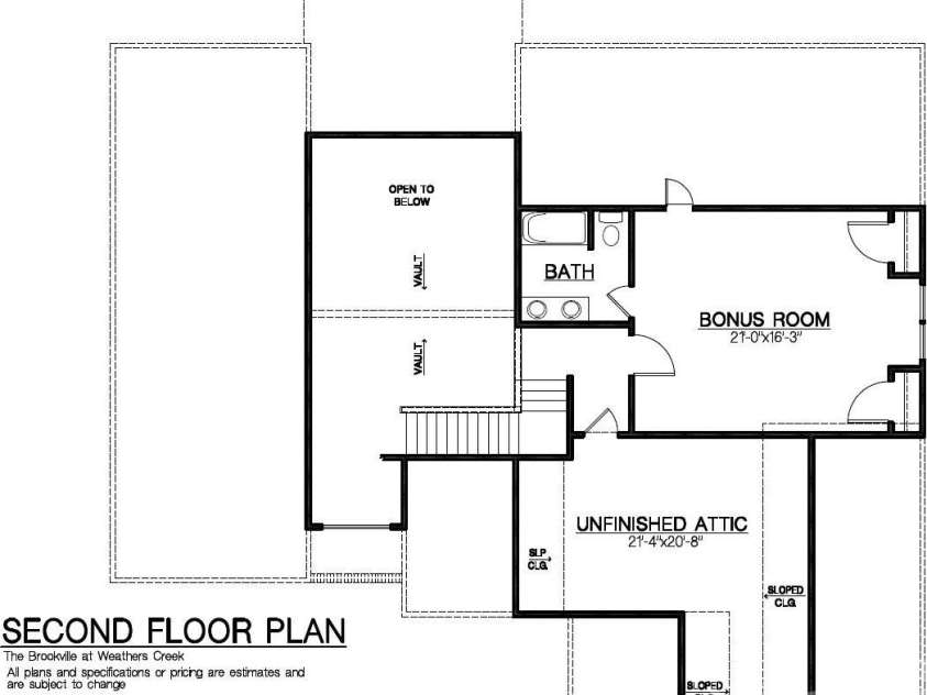 135 Carters Farm Drive, Statesville, NC 28625.  MLS# CAR4241463, YatesRealty ID 3717. Upper Level of Floor Plan