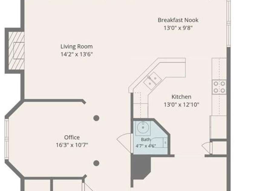 11705 Kingsley View Drive, Charlotte, NC 28277.  MLS# CAR4432126, YatesRealty ID 37176. First-level floor plan