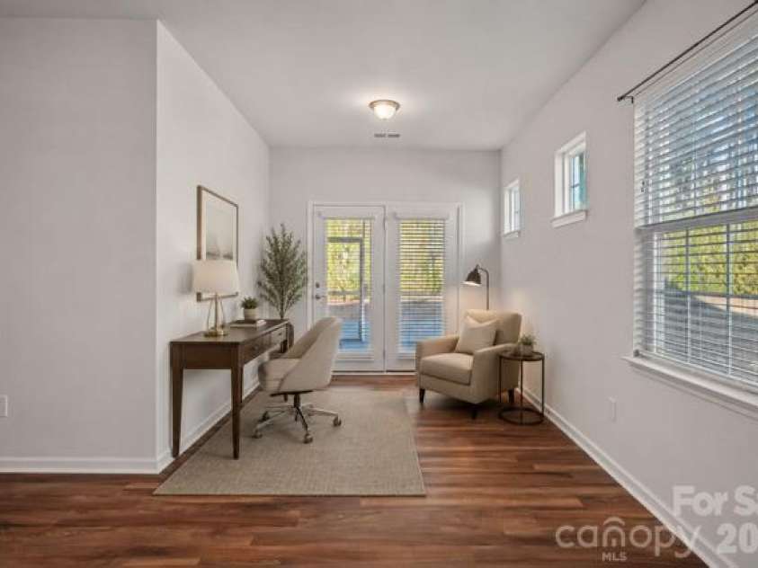 116 Van Gogh Trail, Mount Holly, NC 28120.  MLS# CAR4401399, YatesRealty ID 37179. Virtually staged sitting area in primary bedroom