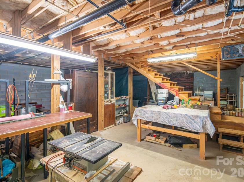 3323 Sadler Road, Alexis, NC 28006.  MLS# CAR4403471, YatesRealty ID 37191. Basement