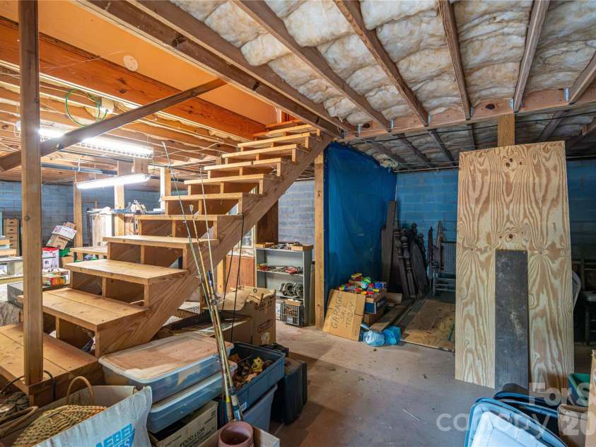 3323 Sadler Road, Alexis, NC 28006.  MLS# CAR4403471, YatesRealty ID 37191. Basement