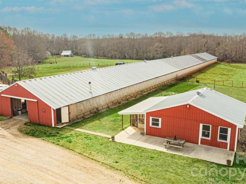 1791B Westbrook Road, Edgemoor, SC 29712.  MLS# CAR4356925, YatesRealty ID 3720. 400'x45' multipurpose barn