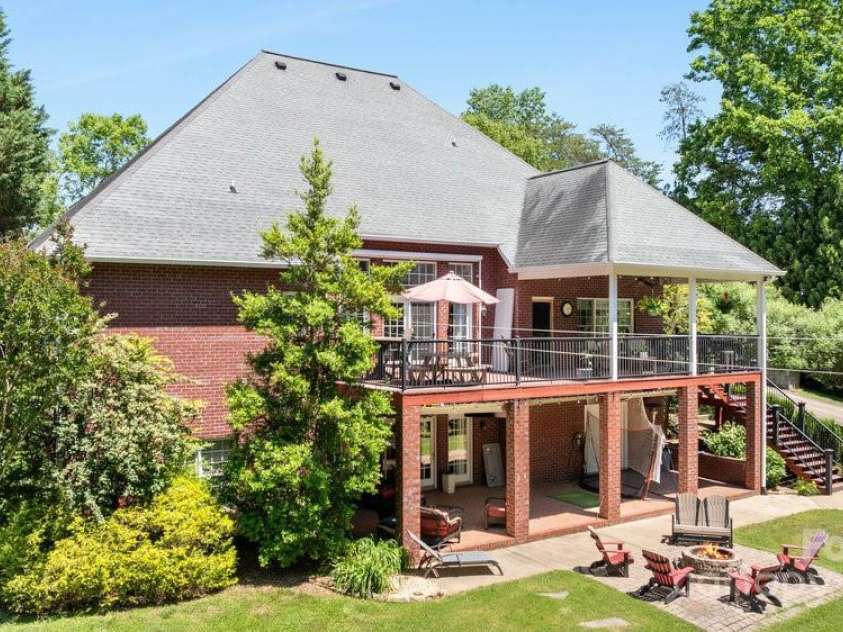 134 Brightmore Circle, Rutherfordton, NC 28139.  MLS# CAR4300991, YatesRealty ID 3721. Back of home