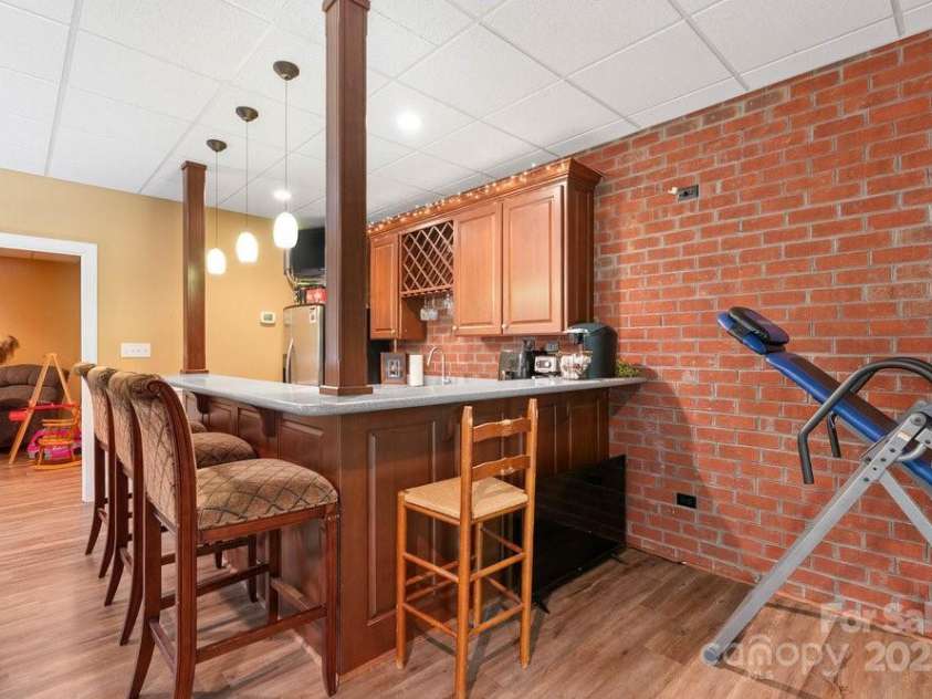 134 Brightmore Circle, Rutherfordton, NC 28139.  MLS# CAR4300991, YatesRealty ID 3721. Basement kitchenette