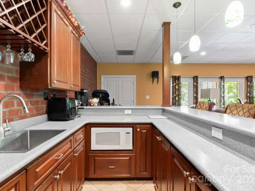 134 Brightmore Circle, Rutherfordton, NC 28139.  MLS# CAR4300991, YatesRealty ID 3721. Basement kitchenette