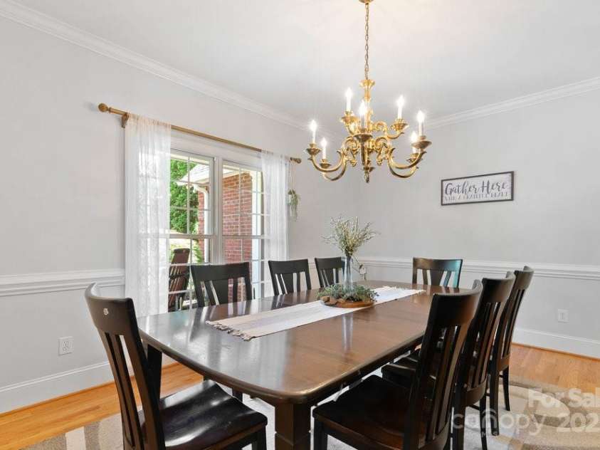 134 Brightmore Circle, Rutherfordton, NC 28139.  MLS# CAR4300991, YatesRealty ID 3721. Dining room