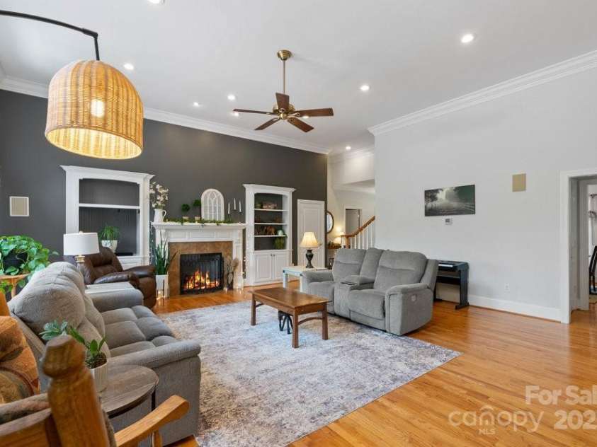 134 Brightmore Circle, Rutherfordton, NC 28139.  MLS# CAR4300991, YatesRealty ID 3721. Living room