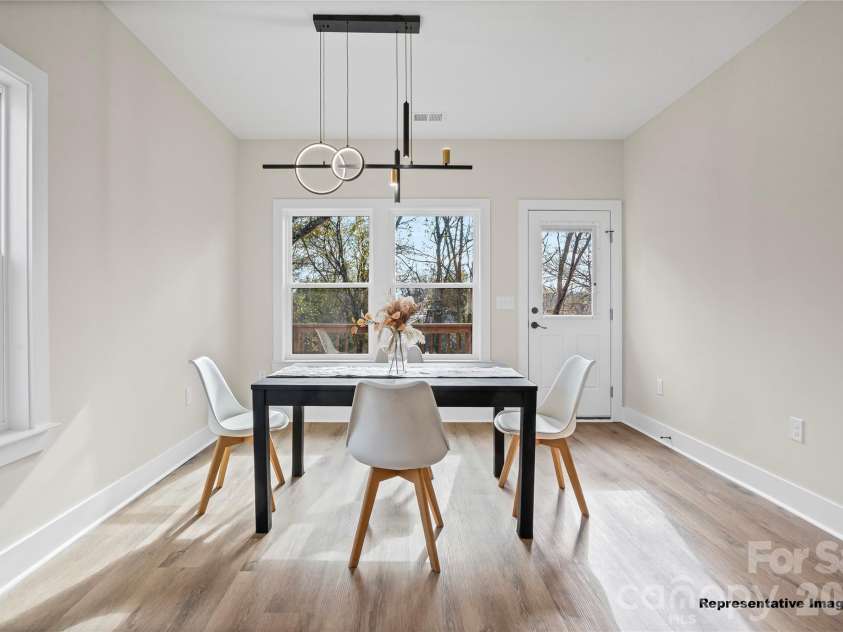 712 Jackson Terrace, Concord, NC 28027.  MLS# CAR4404681, YatesRealty ID 37214. Dining Room(Representative Image)