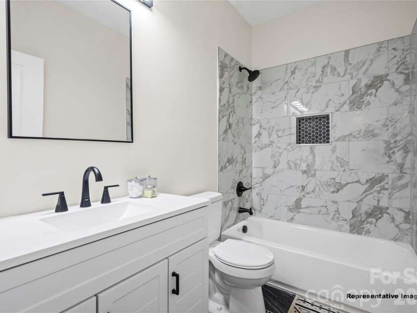 712 Jackson Terrace, Concord, NC 28027.  MLS# CAR4404681, YatesRealty ID 37214. Full Bathroom(Representative Image)