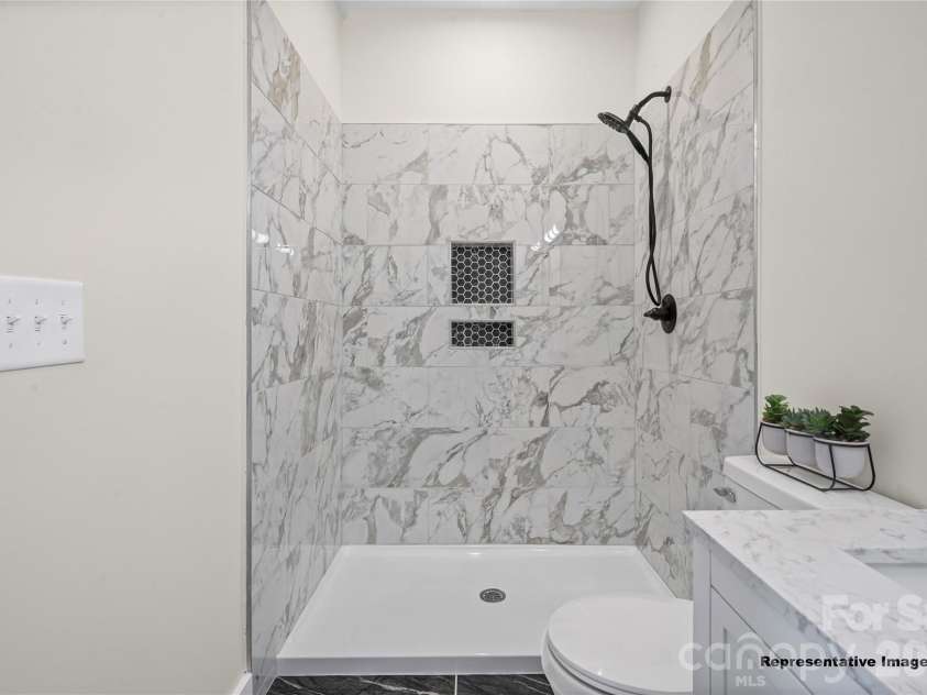 712 Jackson Terrace, Concord, NC 28027.  MLS# CAR4404681, YatesRealty ID 37214. Primary Bathroom(Representative Image)
