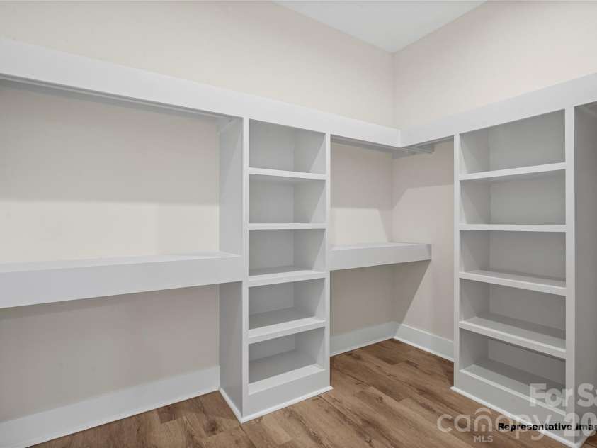 712 Jackson Terrace, Concord, NC 28027.  MLS# CAR4404681, YatesRealty ID 37214. Primary Closet(Representative Image)