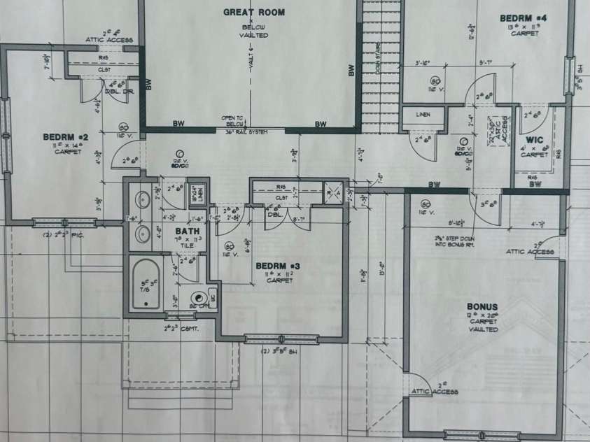 1643 Parkside Drive, Catawba, NC 28609.  MLS# CAR4404826, YatesRealty ID 37222. 2nd Level