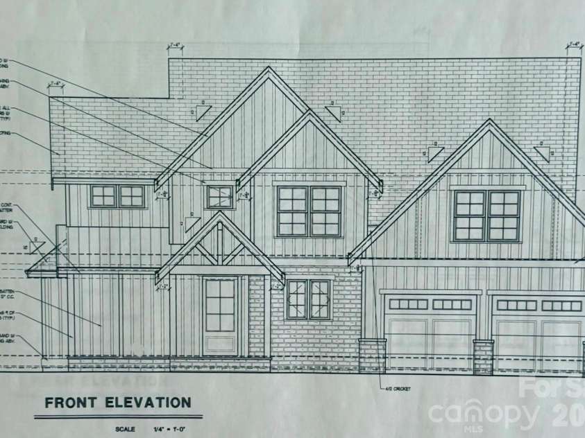 1643 Parkside Drive, Catawba, NC 28609.  MLS# CAR4404826, YatesRealty ID 37222. Front Elevation