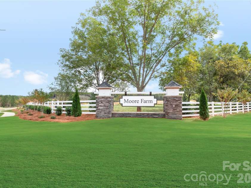 4052 Grain Orchard Road, Indian Trail, NC 28079.  MLS# CAR4404856, YatesRealty ID 37223. Neighborhood Entrance