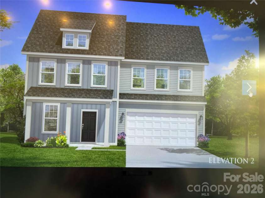 1442 Lady Slipper Place, York, SC 29745.  MLS# CAR4404715, YatesRealty ID 37225. Rendering Elev 2