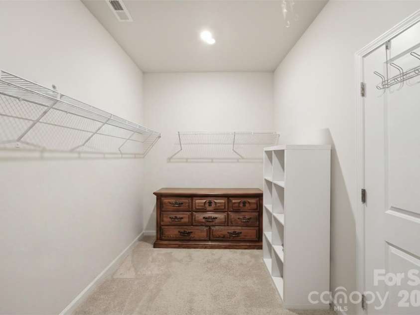 2943 Parkwest Drive, Albemarle, NC 28001.  MLS# CAR4404835, YatesRealty ID 37227. Virtual Primary Closet