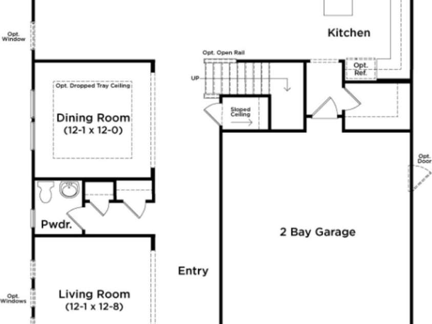 1288 Aft Lane, York, SC 29745.  MLS# CAR4404713, YatesRealty ID 37228. Floor Plan Schematic